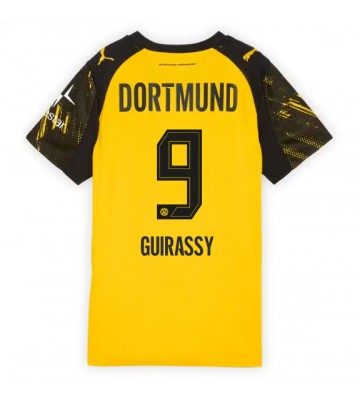 Lacne Ženy Futbalové dres Borussia Dortmund Serhou Guirassy #9 2025-26 Krátky Rukáv - Domáci